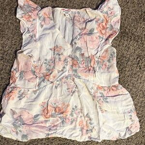 a'gaci Pastel Floral Women's Blouse